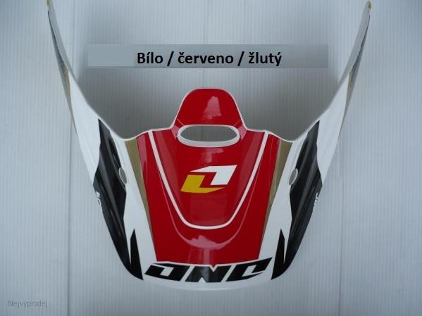 Kšilt ONE TROOPER bílo-červeno-žlutý
