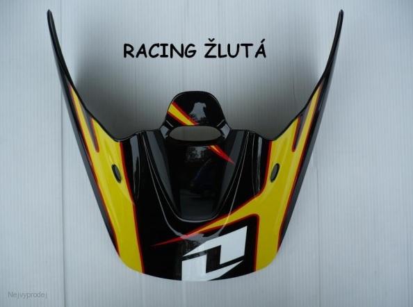 Kšilt ONE TROOPER Raicing žlutá