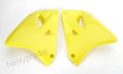 Chrániče chladiče SUZUKI RM 125/250 rok 01/11 žlutý