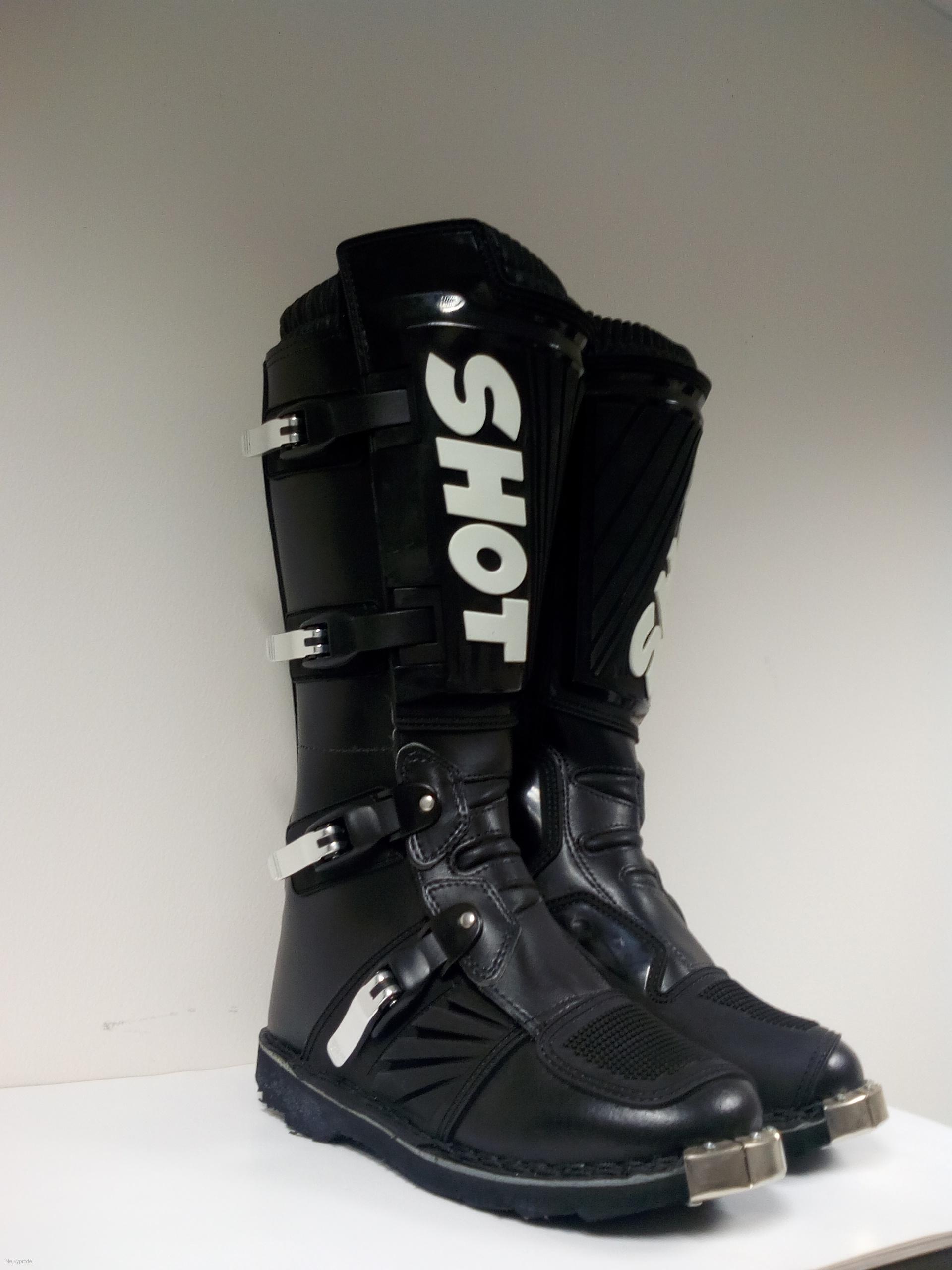 Moto boty SHOT MX cross černé