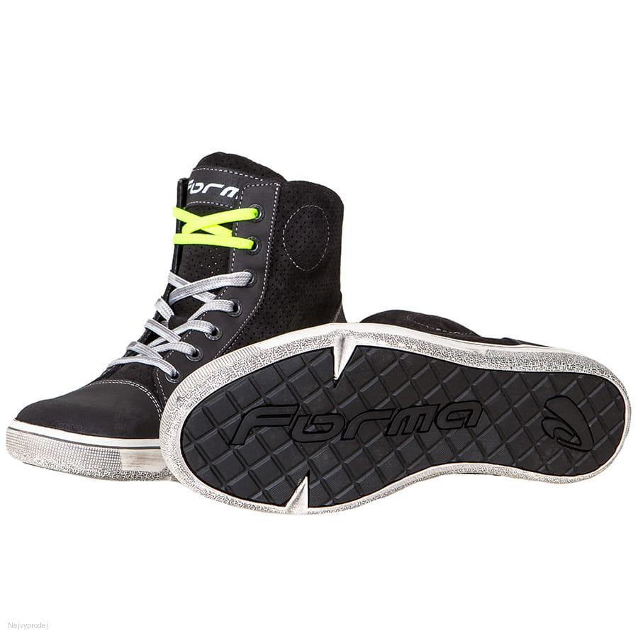 Moto boty FORMA SLAM FLOW hnědé