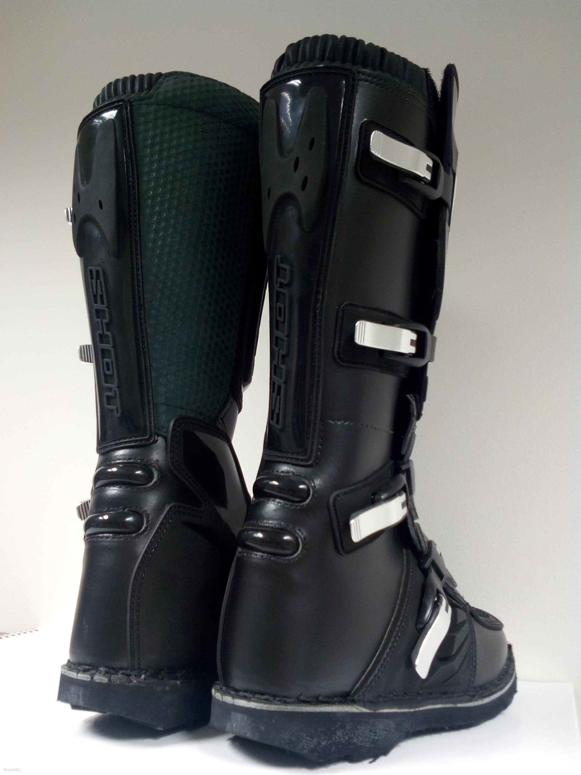 Moto boty SHOT MX cross černé